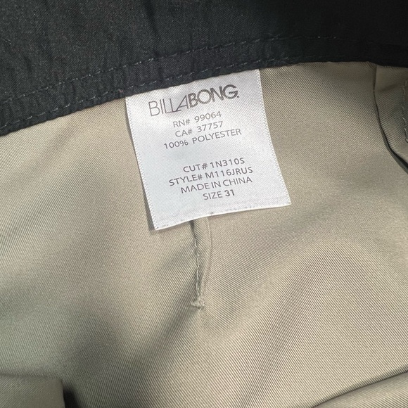 Billabong Khaki Board Shorts - Picture 2 of 3